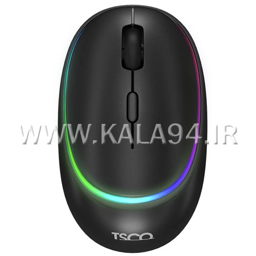 موس بی سیم TSCO TM 794BT | دارای RGB | شارژی تایپ سی | 3 حالته بلوتوث و وایرلس و سیمی