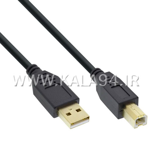 کابل 1.5 متر پرینتر | مارک D-NET | سرطلایی