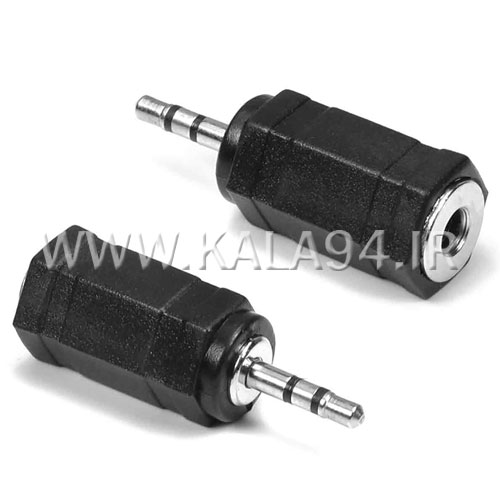 تبدیل AUX 3.5mm مادگی به AUX 2.5mm نرگی